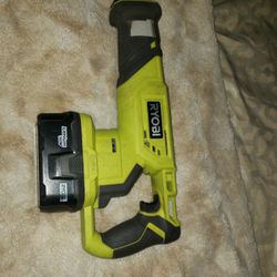 Ryobi Soso Con Batería Grande  18 VL N.cargador 