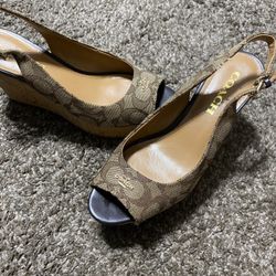 Coach Wedge Size 6.5
