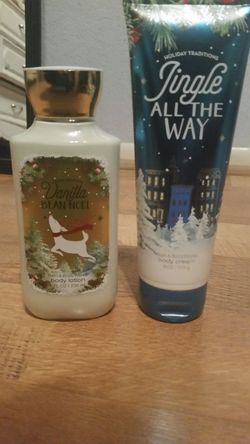 Bath and body works lotions!!
