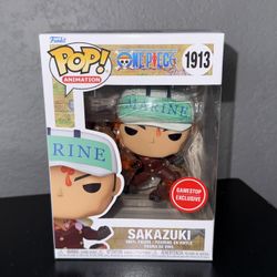 Funko POP! One Piece SAKAZUKI 1913 Gamestop Exclusive 