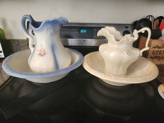 Large Decorative Ceramic Pitchers