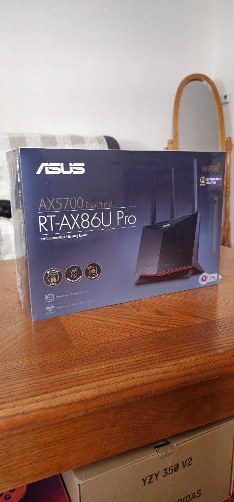ASUS - AX5700 Dual-Band Wi-Fi 6 Router