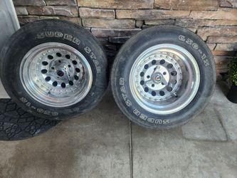 Cool style rims and thick tires