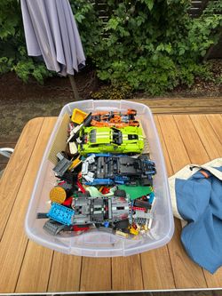 Large Bin of Legos