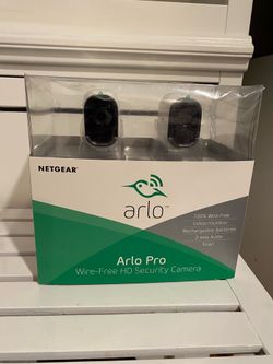 Arlo pro security camera