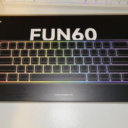 Monsgeek Fun 60 Rappid Trigger HE keyboard