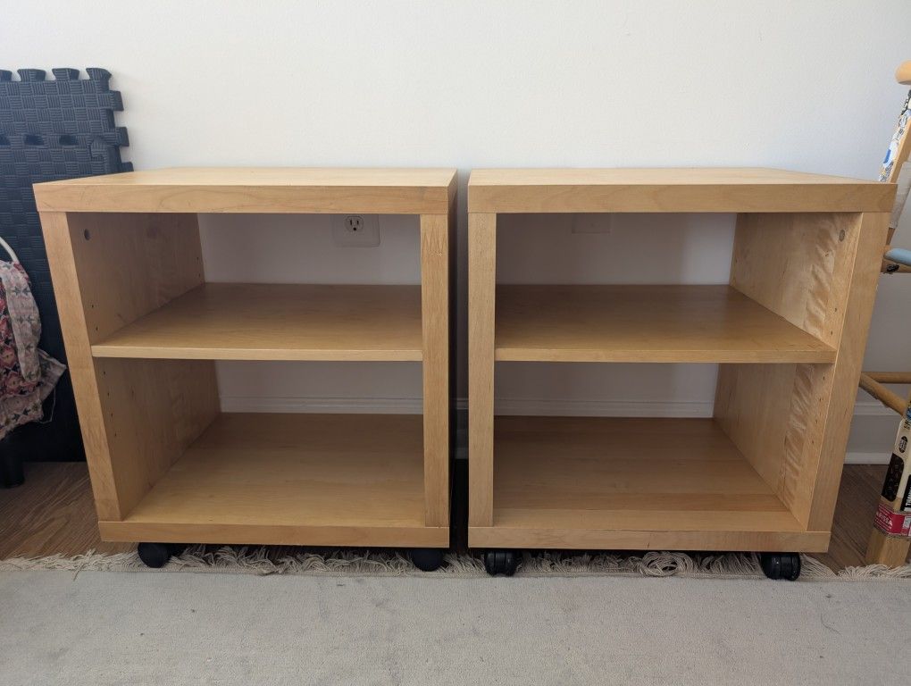 Ikea Corras Shelves With Wheels