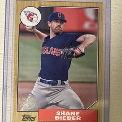 2022 Topps Shane Bieber #T87-90 Cleveland Guardians