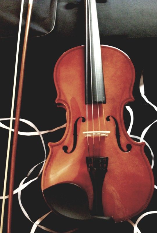 3/4 Violin With Case And Shoulder Rest
