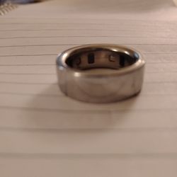 Oura size 9 smart ring silver
