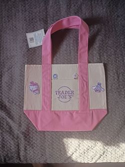 Trader Joe's tote bag x Hello Kitty and friends