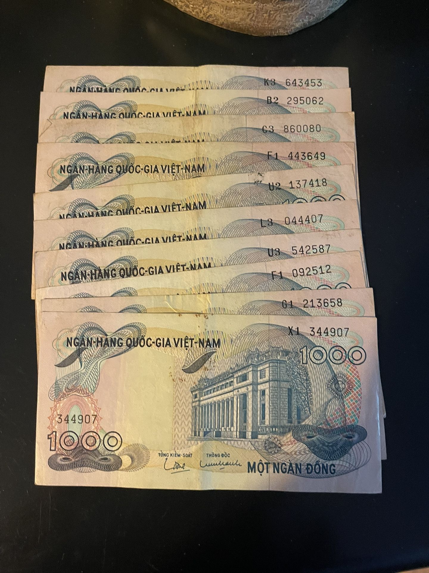 1000 Dong Việt Nam 10pcs