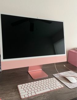Apple iMac 24-Inch Pink All-in-One Desktop