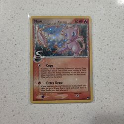 Mew Holo Delta Species POP Series #5 Error