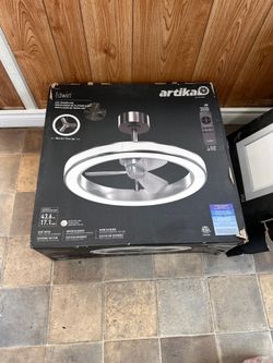 NEW Artika Austin and Edwin Fandelier 23” LED Remote Control Including SALE $85 🍀
