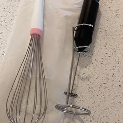 Whisk + Milk Frother (Kitchen Set)