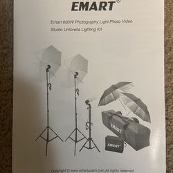 EMART Photography Light Kit