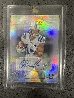 Alec pierce autograph card