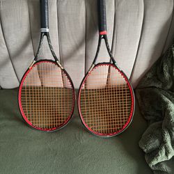 Two Prince Beast 98 Tennis Rackets Grip 4 3/8 (#3)