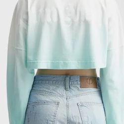 Palm Angels Crop Hoodie 