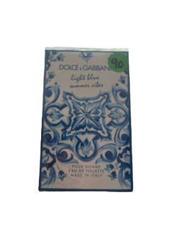 Dolce And Gabbana Light Blue Summer Vibes Pour Homme