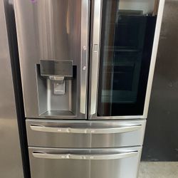 LG  LRMVS3006S 36 Inch Smart French Door Craft Ice Ding\Dent Special!!! 