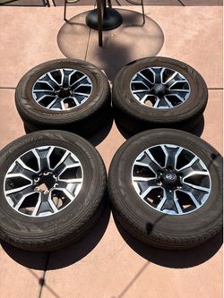 2020 Tacoma TRD wheels and Tires
