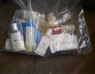 Bag of self care essentials