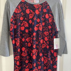 New Lularoe Randy, Size Medium - 3/4 in sleeves