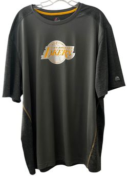 Majestic LOS ANGELES LAKERS Storm Grey Performance T-shirt Men’s XXL