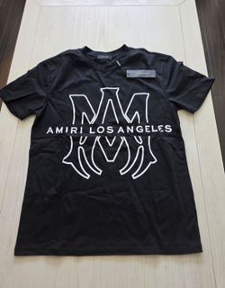 Amiri MA Logo Black T-Shirt new