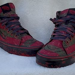 Vans Sk8-Hi Horror Nightmare on Elm Street Freddy Krueger  Edition