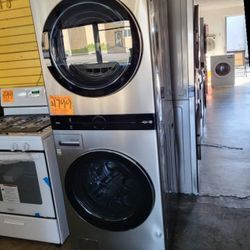 LG Studio WashTower Single Unit Front Load Washer 5.0 Cubic Feet Dryer 7.4 Cubic Feet