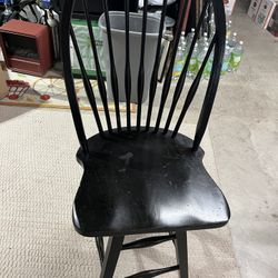 Black Tall Kitchen Chairs