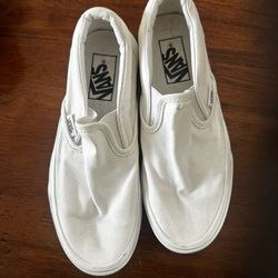6.5 Women’s White Vans