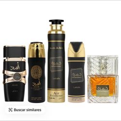 Perfumes Árabes De Caballero. 
