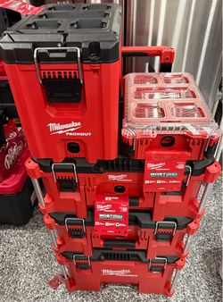 Milwaukee PACKOUT tool box set SELLING all together