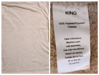 Polyester light brown Blanket