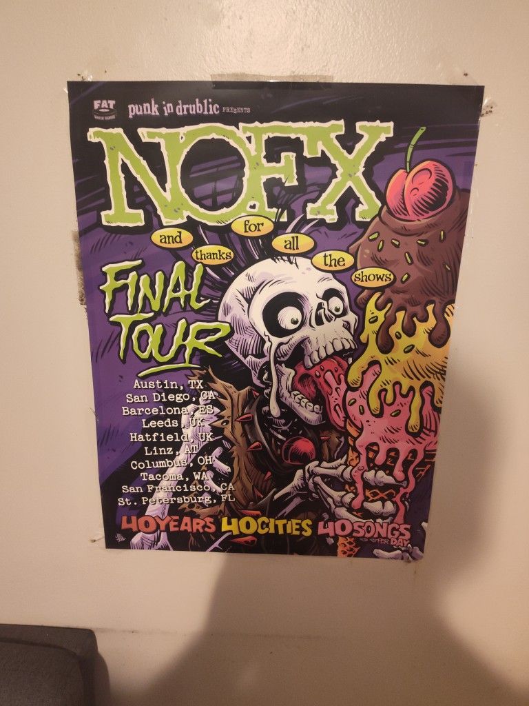 NOFX Final Tour Poster