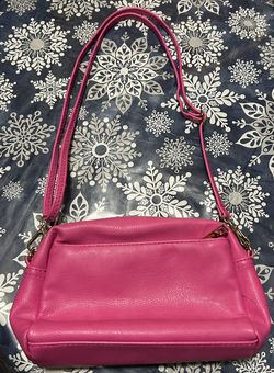 FashionPuzzle Triple Zip Small Crossbody Bag
