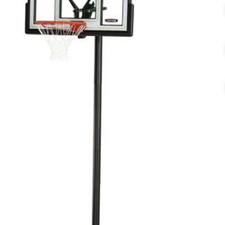 Lifetime 46-Inch Shatterproof Portable Basketball Hoop with Quick Adjust & Classic Rim – Model 90584