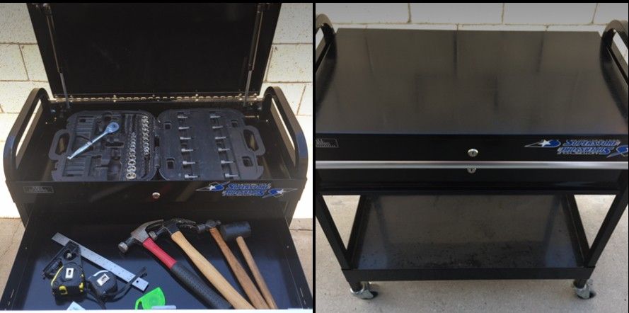 Husky Tool Cart , Husky Ratchet And Sockets