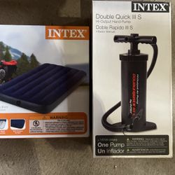 Camping Air Mattress &Pump 