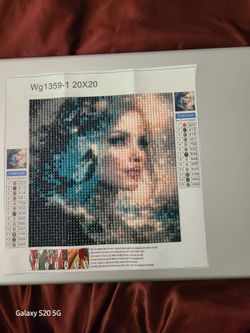 Finished diamond art pictures