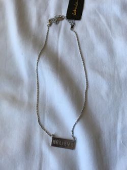 Believe Necklace-Cookie Lee