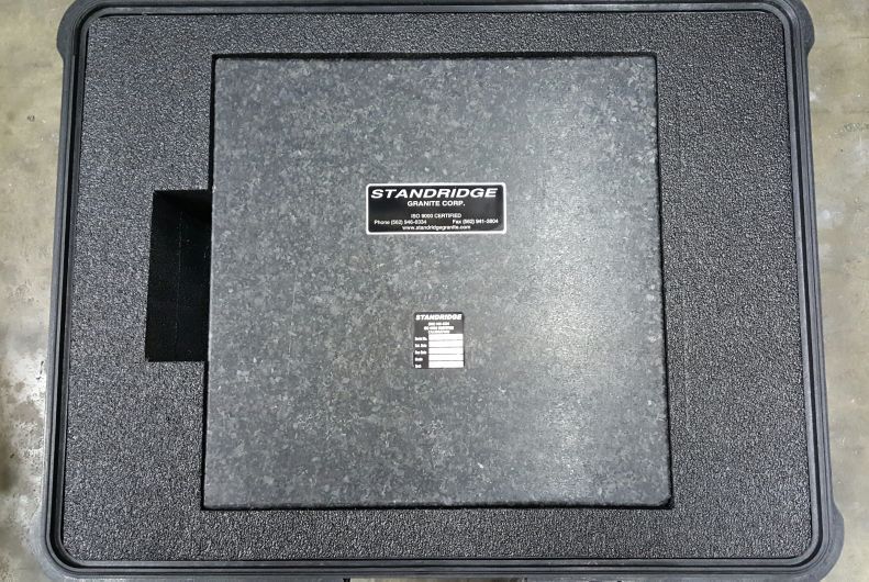 Standridge precision granite square
