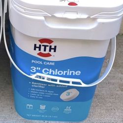 $100 3" Chlorine Tablets for Pool Sanitization