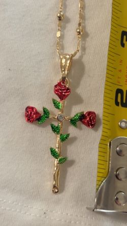 Gold plated necklace