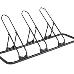 Super Great deal - New Bike Rack Up to 3 Bicycle - Up To 29 Inch Wheel  And 4 Inch Fat Tire Width  Adjustable Custom Spacing 
