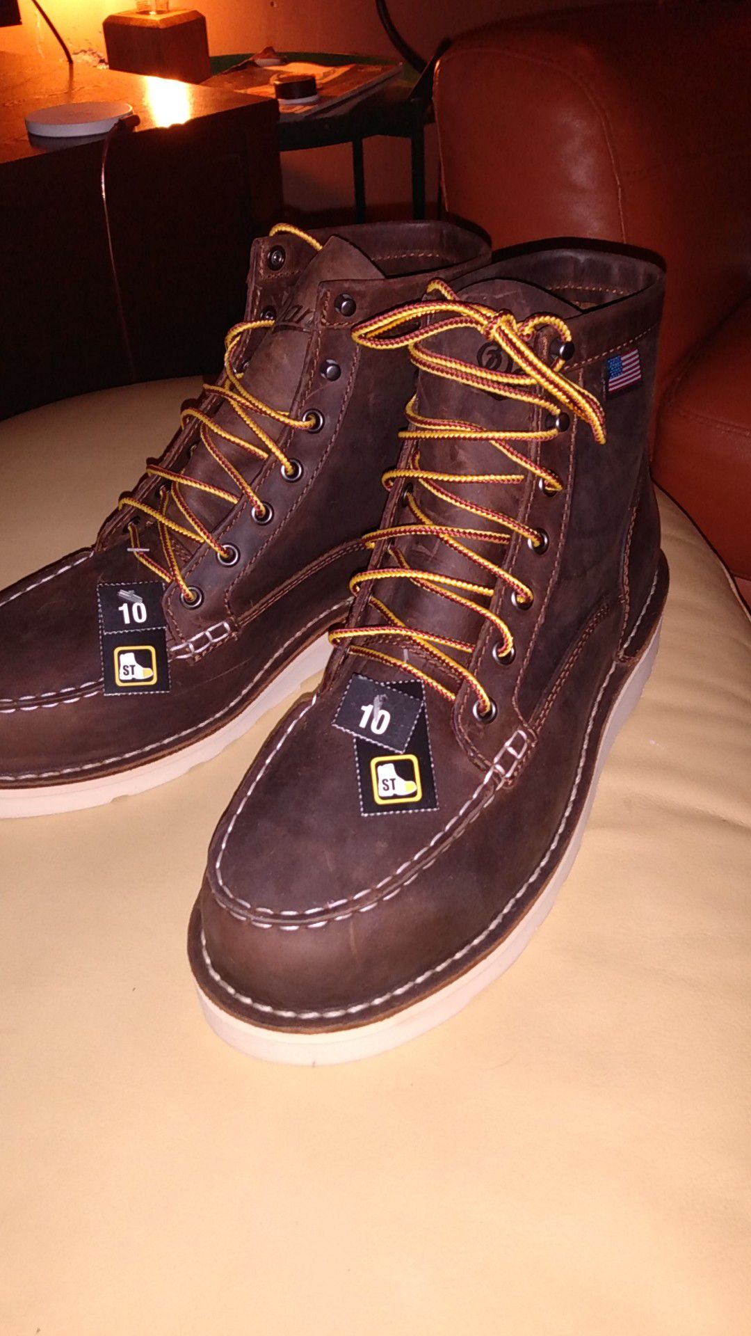 Danner - Work Boots (Steel Toe) leather, size 10